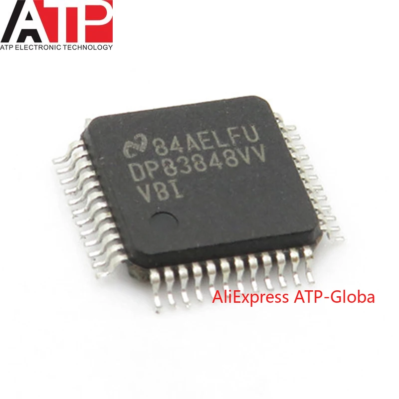 1-10 PCS DP83848VVVBI QFP-48 DP83848 Ethernet Transceiver And Controller Chip Brand New Original In Stock
1-10 PCS DP83848VVVBI QFP-48 DP83848 Ethernet Transceiver And Controller Chip Brand New Original In Stock