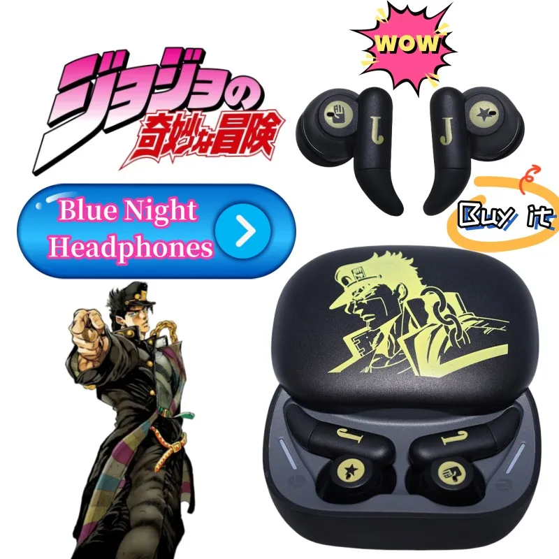 JoJo's Bizarre Adventure Kujo Jotaro High Color Value Universal In-Ear Wireless Bluetooth Headset Anime Portable iPhone Headset
JoJo's Bizarre Adventure Kujo Jotaro High Color Value Universal In-Ear Wireless Bluetooth Headset Anime Portable iPhone Headset