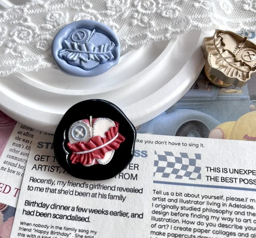 3D Apple Wax Seal Stamp Copper Head Special-Shaped Novelty Relief Diy Toy Invitation Scrapbook Envelope Decoration Sealing Wax
3D Apple Wax Seal Stamp Copper Head Special-Shaped Novelty Relief Diy Toy Invitation Scrapbook Envelope Decoration Sealing Wax