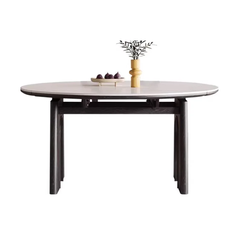 Современные гибкие обеденные столы, складные круглые обеденные столы для проживания в семье, гостиной, деревянная мебель для отеля Tavola MHCZ
Современные гибкие обеденные столы, складные круглые обеденные столы для проживания в семье, гостиной, деревянная мебель для отеля Tavola MHCZ