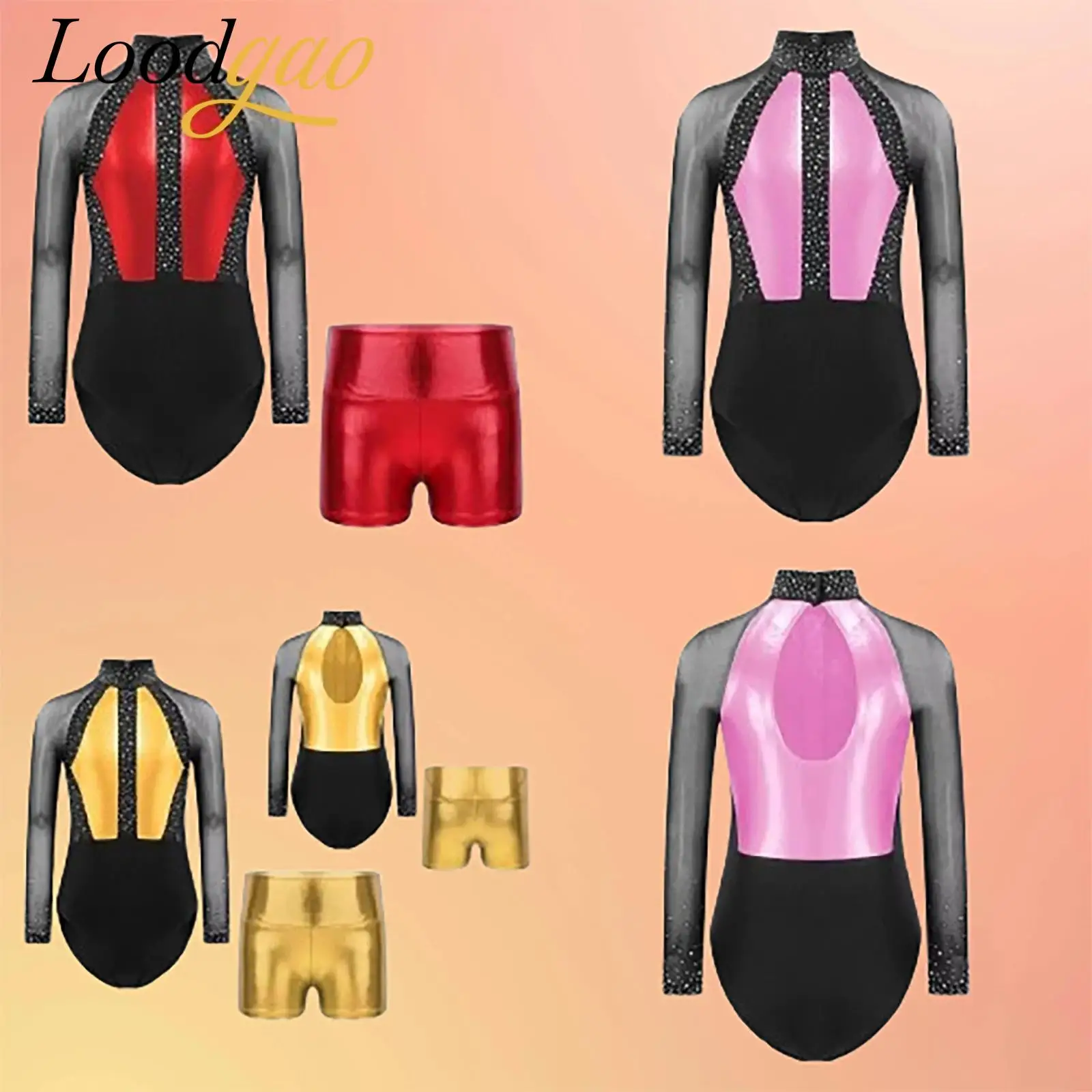 Ballet Leotards for Girls Rhythmic Gymnastics Bodysuit Figure Skating Jumpsuit Shorts Dance Wear Ballerina Outfit Clothes
Ballet Leotards for Girls Rhythmic Gymnastics Bodysuit Figure Skating Jumpsuit Shorts Dance Wear Ballerina Outfit Clothes