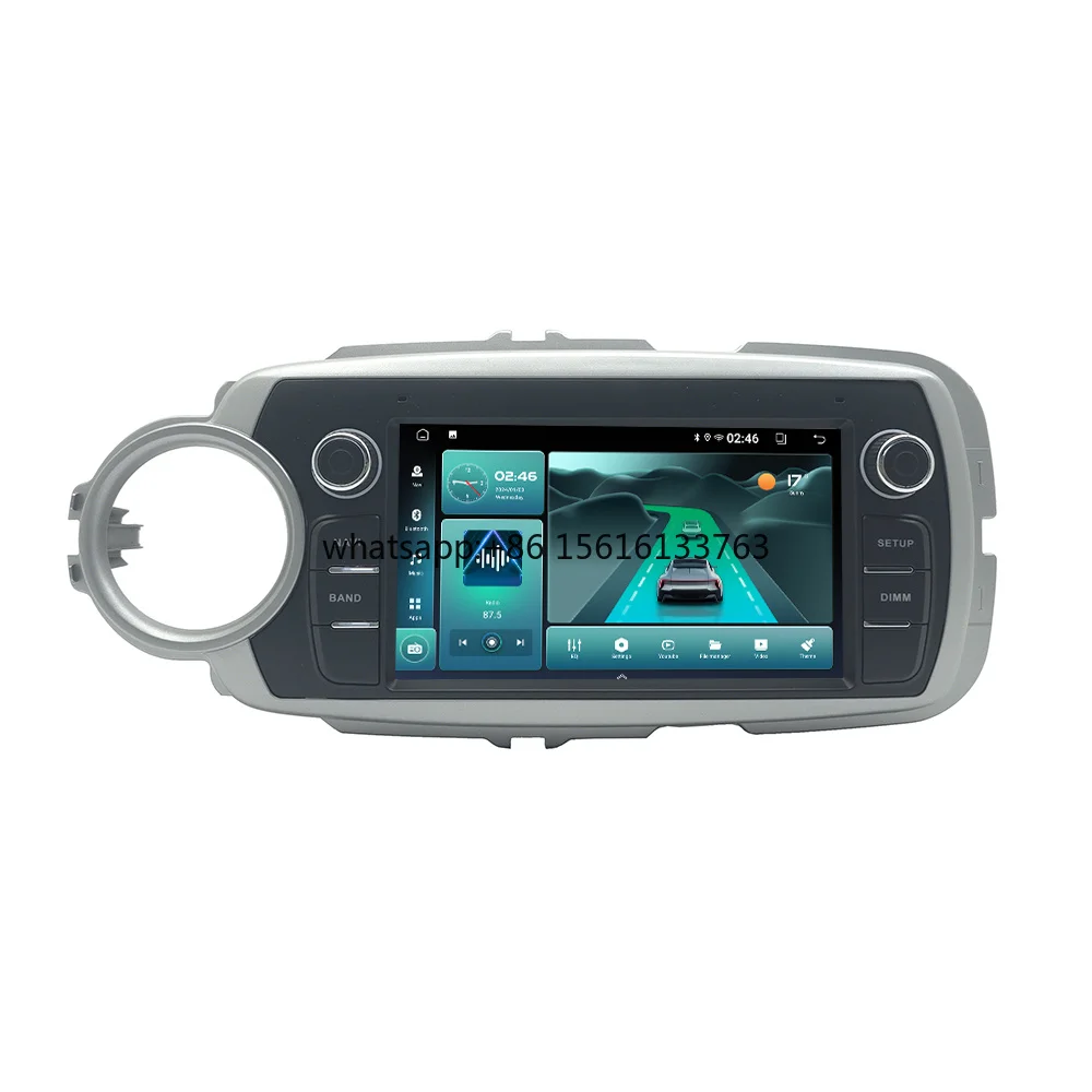 Car Android Radio GPS Navigation Rear Camera CarPlay Auto DVR BT WIFI for Toyota Yaris 2013-2016 Dashboard
Car Android Radio GPS Navigation Rear Camera CarPlay Auto DVR BT WIFI for Toyota Yaris 2013-2016 Dashboard