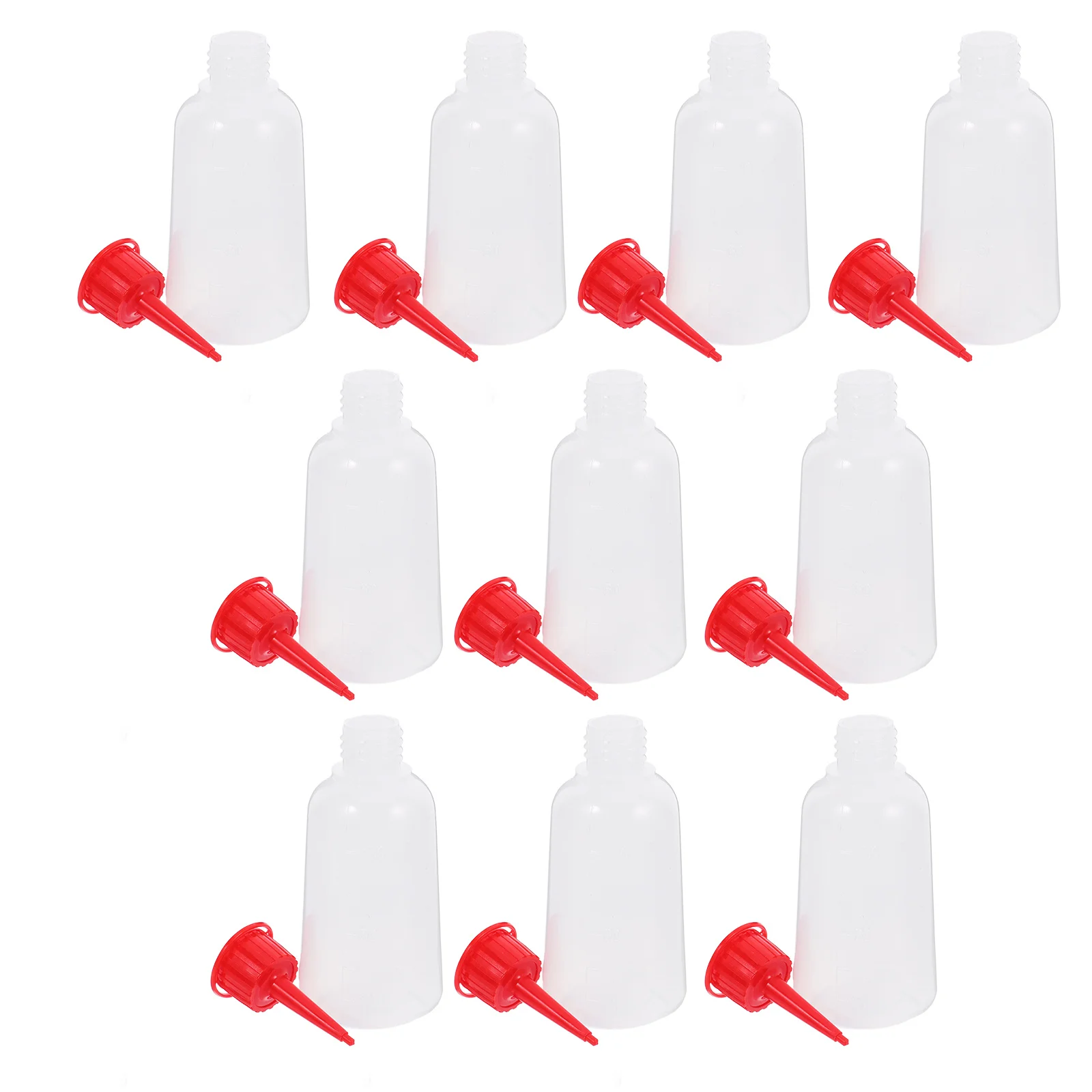 10Pcs Plastic Bottles Clear Glue Squeeze Bottles Ldpe Needle Tip Flexible Soft Plastic Red Cap for Precise Application Paint
10Pcs Plastic Bottles Clear Glue Squeeze Bottles Ldpe Needle Tip Flexible Soft Plastic Red Cap for Precise Application Paint
