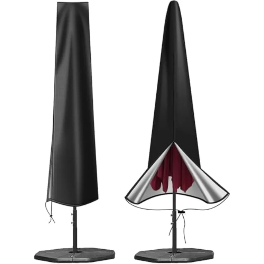 Umbrella Cover 420D Oxford Fabric Patio Umbrella Covers Waterproof with Zip, for 9Feet to 12Feet Garden Outdoor Umbrella
Umbrella Cover 420D Oxford Fabric Patio Umbrella Covers Waterproof with Zip, for 9Feet to 12Feet Garden Outdoor Umbrella