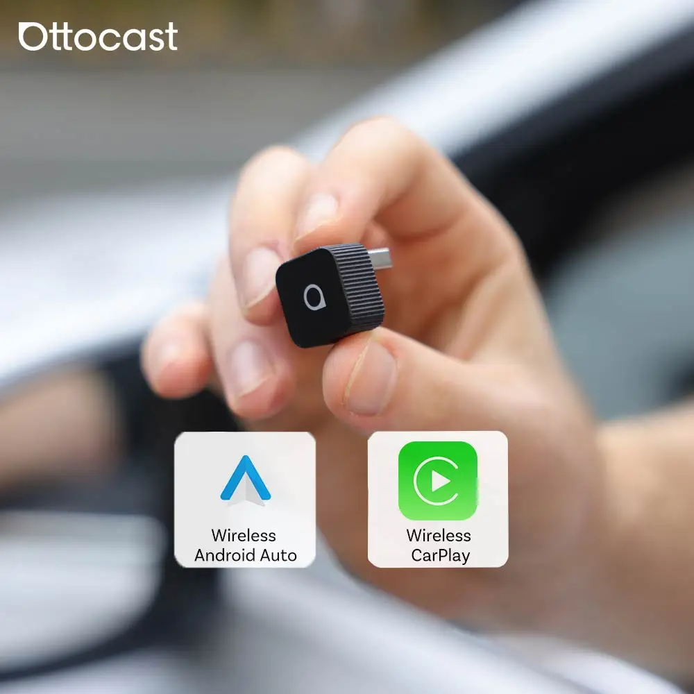 Ottocast CarPlay Android Auto Wireless Adapter For VW Toyota Nissan Honda Wired CarPlay Or Android Auto Car
Ottocast CarPlay Android Auto Wireless Adapter For VW Toyota Nissan Honda Wired CarPlay Or Android Auto Car