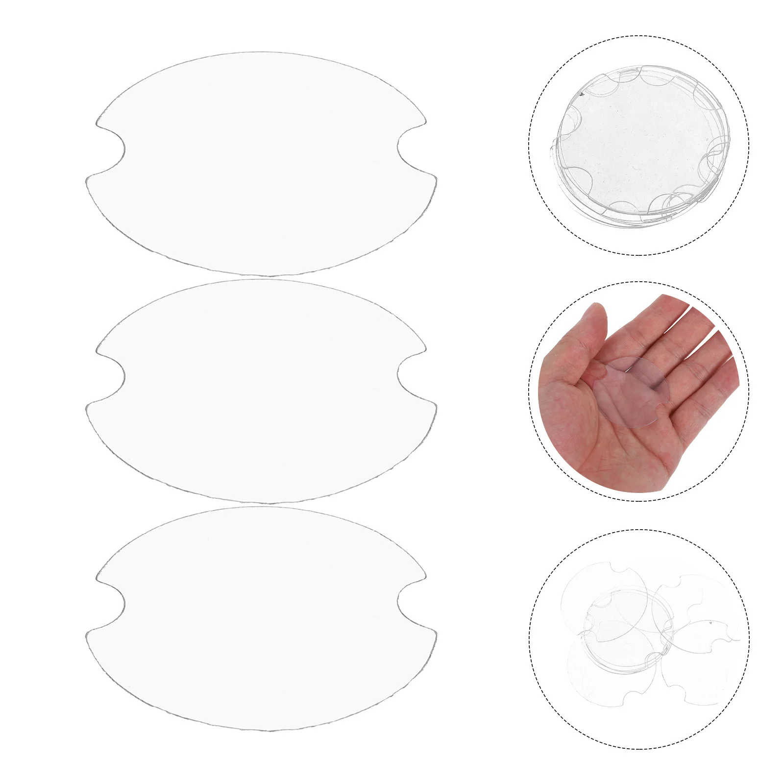 10pcs Clear Plastic Display Sheets Round Jewelry Holder Stand For Photography Transparent Ring Showcase, Small Ring Storage
10pcs Clear Plastic Display Sheets Round Jewelry Holder Stand For Photography Transparent Ring Showcase, Small Ring Storage