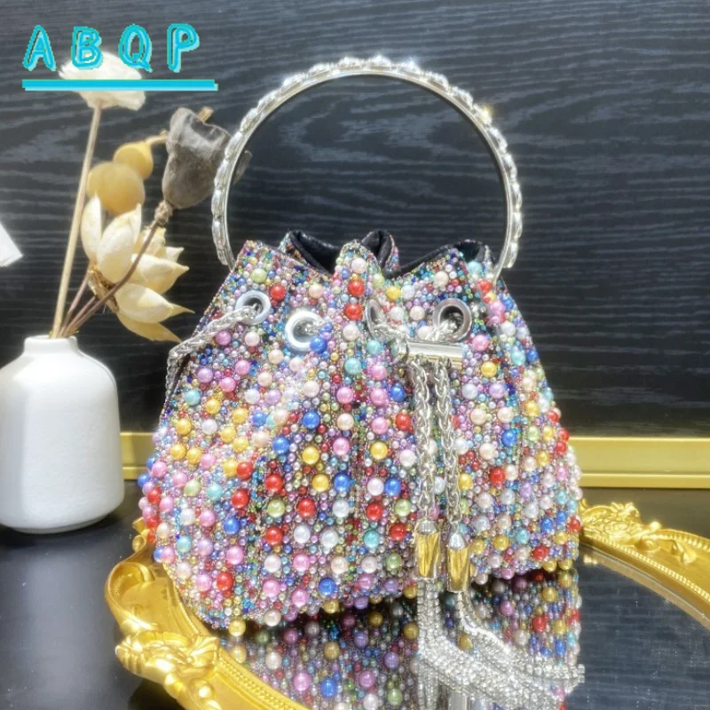ABQP NEW Evening Women's Bag Luxury Brand Pearl Sparkling Dinner Party Women's Handbag Personalized Fashion Women's Shoulder Bag
ABQP NEW Evening Women's Bag Luxury Brand Pearl Sparkling Dinner Party Women's Handbag Personalized Fashion Women's Shoulder Bag