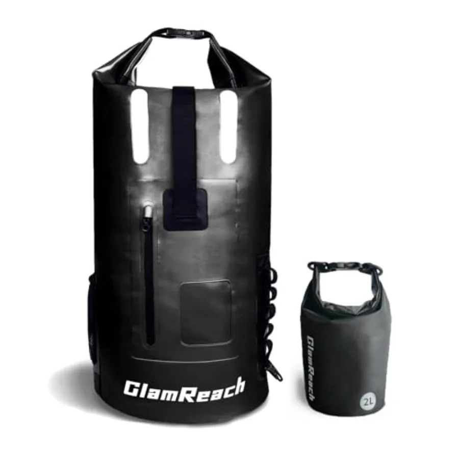 Dry Bag for Men - Heavy Duty Waterproof Backpack Large Roll Top Rip-Resistant Rucksack for Kayaking Camping Boating Hiking Fish
Dry Bag for Men - Heavy Duty Waterproof Backpack Large Roll Top Rip-Resistant Rucksack for Kayaking Camping Boating Hiking Fish