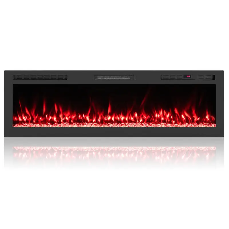 Smart WiFi Electric Fireplace Wall Mounted & Recessed 750W/1500W Heater-60 Inch
Smart WiFi Electric Fireplace Wall Mounted & Recessed 750W/1500W Heater-60 Inch