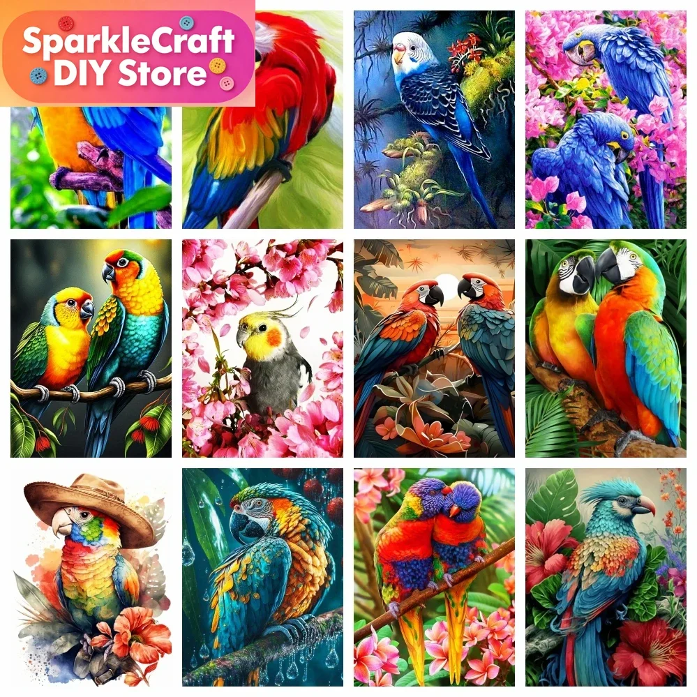 1pc frameless Diamond Painting Parrot Animal Cross Stitch Needlework Full Drill Embroidery Sale Birds Mosaic Home Decor Gift 30
1pc frameless Diamond Painting Parrot Animal Cross Stitch Needlework Full Drill Embroidery Sale Birds Mosaic Home Decor Gift 30