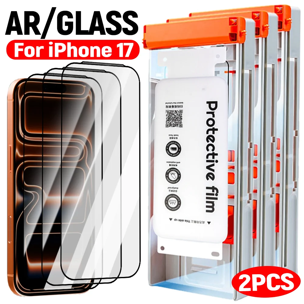 1-2Pack Tempered Glass AR Anti-Reflective Screen Protector for IPhone 17 Pro Max 17 Air Easy To Install Anti--Fingerprint Films
1-2Pack Tempered Glass AR Anti-Reflective Screen Protector for IPhone 17 Pro Max 17 Air Easy To Install Anti--Fingerprint Films