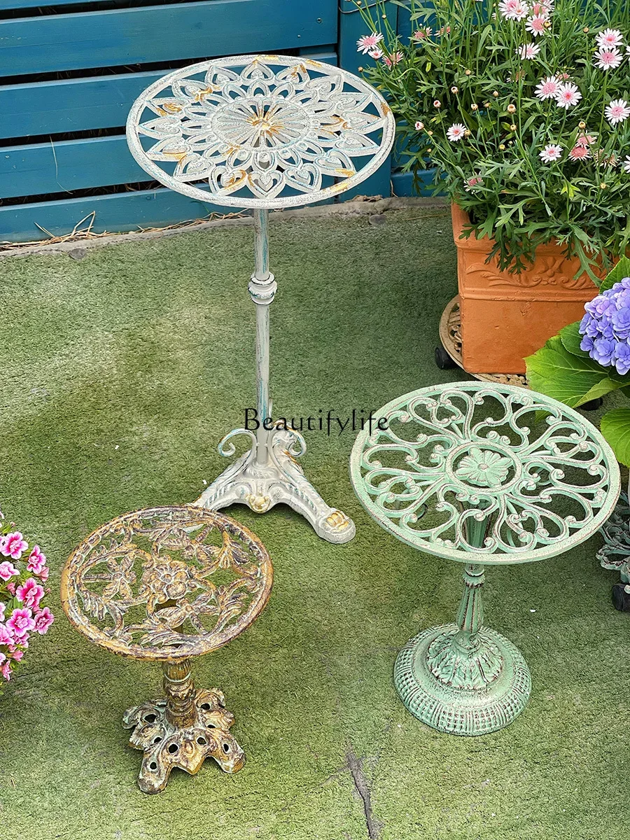 Iron European-Style High-Leg Flower Stand Outdoor Garden Balcony Flower Pot Lifting Rack
Iron European-Style High-Leg Flower Stand Outdoor Garden Balcony Flower Pot Lifting Rack