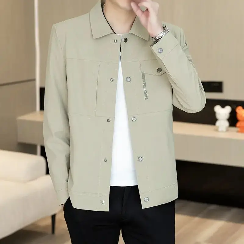 Lightweight Casual Men's Jaet Spring Autumn Faion Trend Breathable Slim Fit Collar Sle Polyester Fabric Daily Wear
Lightweight Casual Men's Jaet Spring Autumn Faion Trend Breathable Slim Fit Collar Sle Polyester Fabric Daily Wear