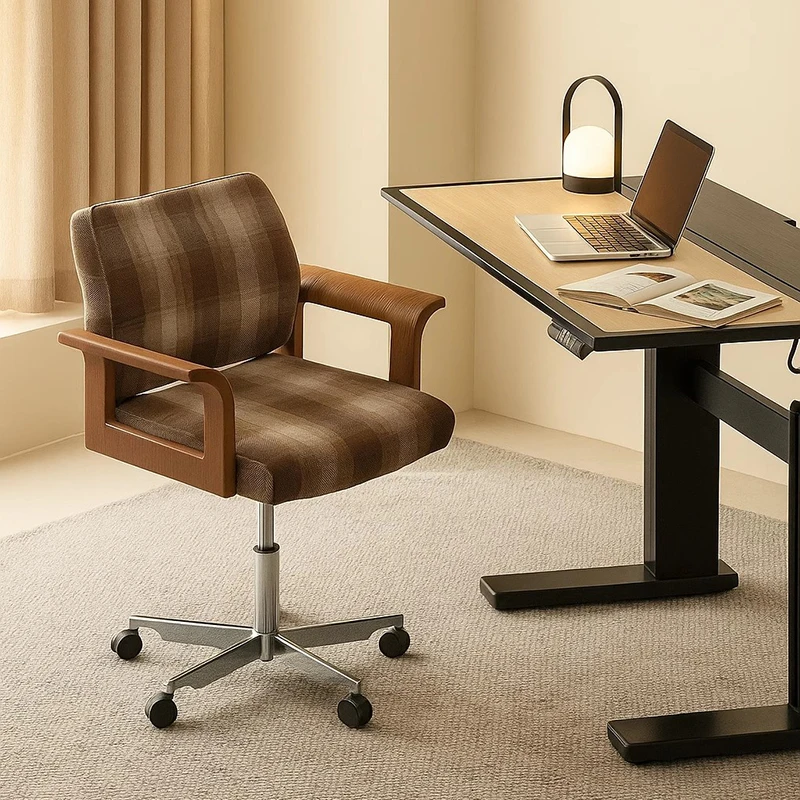 Modern Designer Office Chair Cushion Nordic Bedroom Cute Office Chair Desk Comfortable Wheels Low Silla Oficina Home Furniture
Modern Designer Office Chair Cushion Nordic Bedroom Cute Office Chair Desk Comfortable Wheels Low Silla Oficina Home Furniture