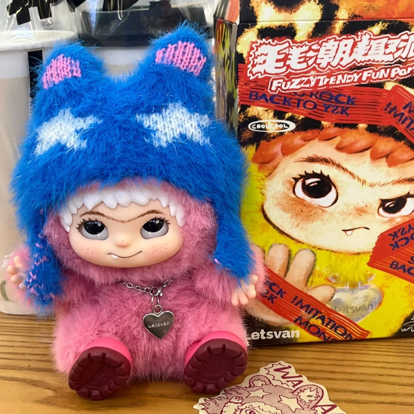 Original Vinyl Plush Doll Trendy Play Blind Box WAKUKU Mao Mao Fun Party Series Handmade Model Ornament Collection Customization
Original Vinyl Plush Doll Trendy Play Blind Box WAKUKU Mao Mao Fun Party Series Handmade Model Ornament Collection Customization