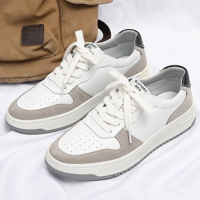 Men's Shoes Spring New Casual Leather Shoes Fashion White Flats Loafers Men Sneakers Luxury Lace-up Breathable Mixed Colors
Men's Shoes Spring New Casual Leather Shoes Fashion White Flats Loafers Men Sneakers Luxury Lace-up Breathable Mixed Colors