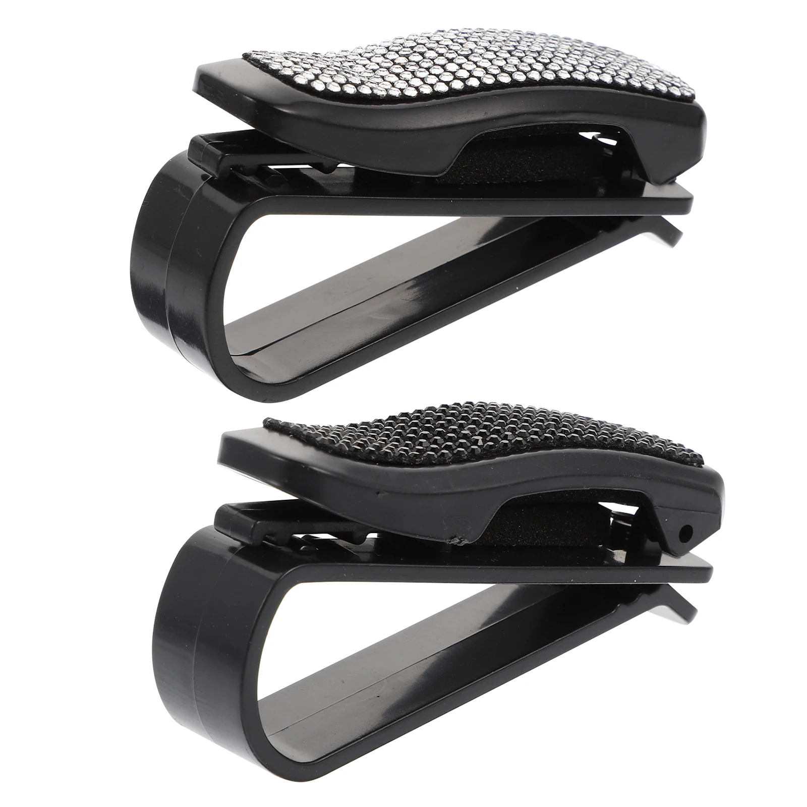 2Pcs Car Glasses Frame Sunglasses Holder Clip Eyeglasses Case Durable Stylish Practical Decorative Rhinestone Plastic Storage
2Pcs Car Glasses Frame Sunglasses Holder Clip Eyeglasses Case Durable Stylish Practical Decorative Rhinestone Plastic Storage