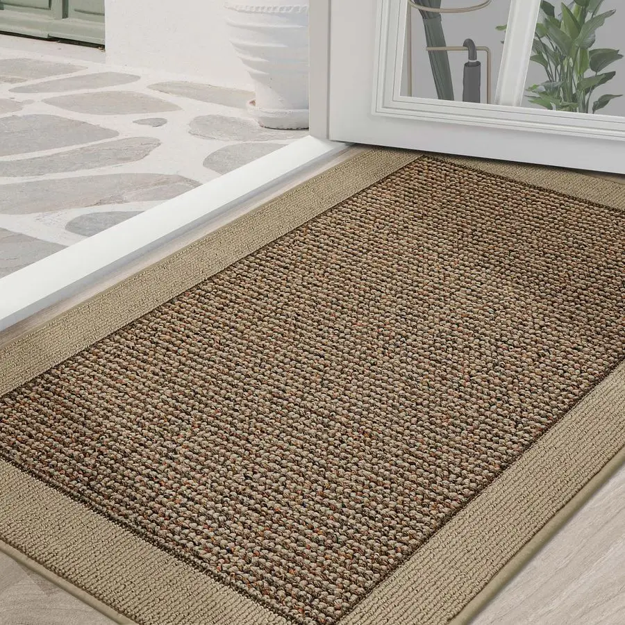 Indoor Door Mat 36 x 60, Dirt Trapper Door Mats NonSlip Entryway Rugs Washable, Resist Dirt Absorbent Welcome Mat, Low Profile F
Indoor Door Mat 36 x 60, Dirt Trapper Door Mats NonSlip Entryway Rugs Washable, Resist Dirt Absorbent Welcome Mat, Low Profile F