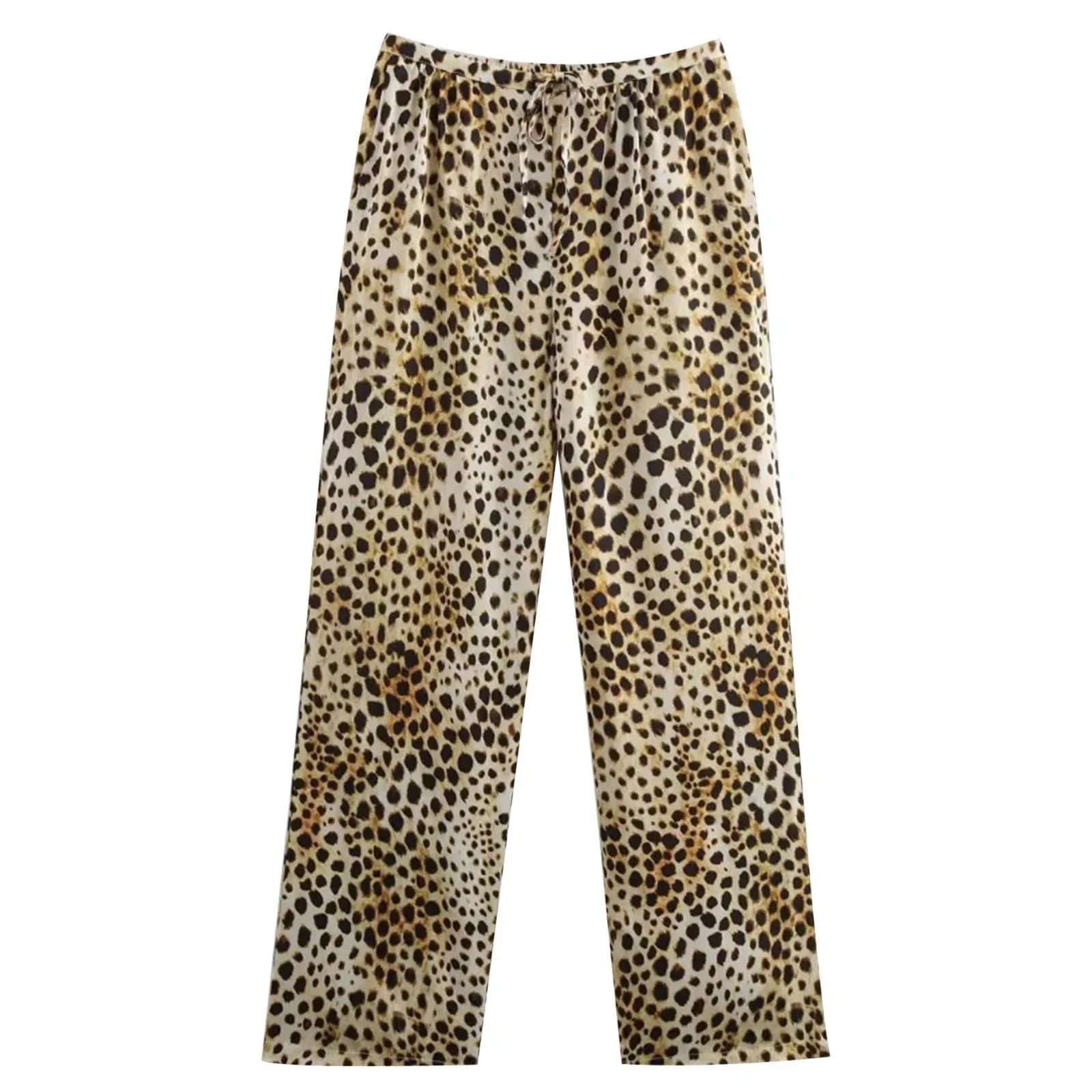 2024 New Women's Leopard Print pants Loose Casual High Waisted Wide Leg Trousers Fashion Sexy Female Clothing
2024 New Women's Leopard Print pants Loose Casual High Waisted Wide Leg Trousers Fashion Sexy Female Clothing