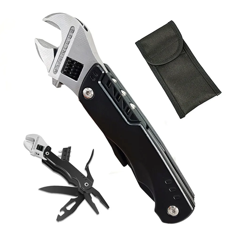 Portable Folding Tool Emergency Repair Outdoor Multi-purpose Household Stainless Steel Multi-function Wrench Screwdriver NA93S
Portable Folding Tool Emergency Repair Outdoor Multi-purpose Household Stainless Steel Multi-function Wrench Screwdriver NA93S