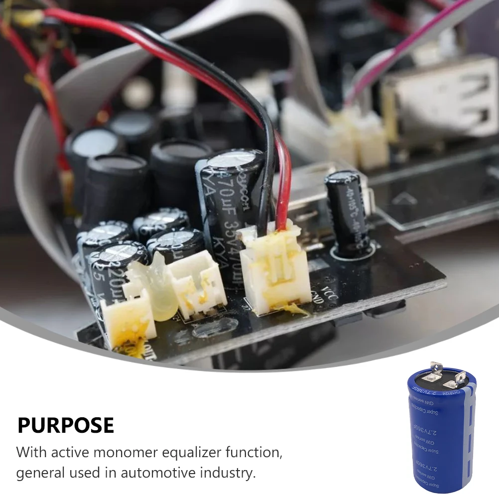 Capacitor Super Condenser Large Capacity High Low Temperature Characteristics Aluminum Material Long Life
Capacitor Super Condenser Large Capacity High Low Temperature Characteristics Aluminum Material Long Life