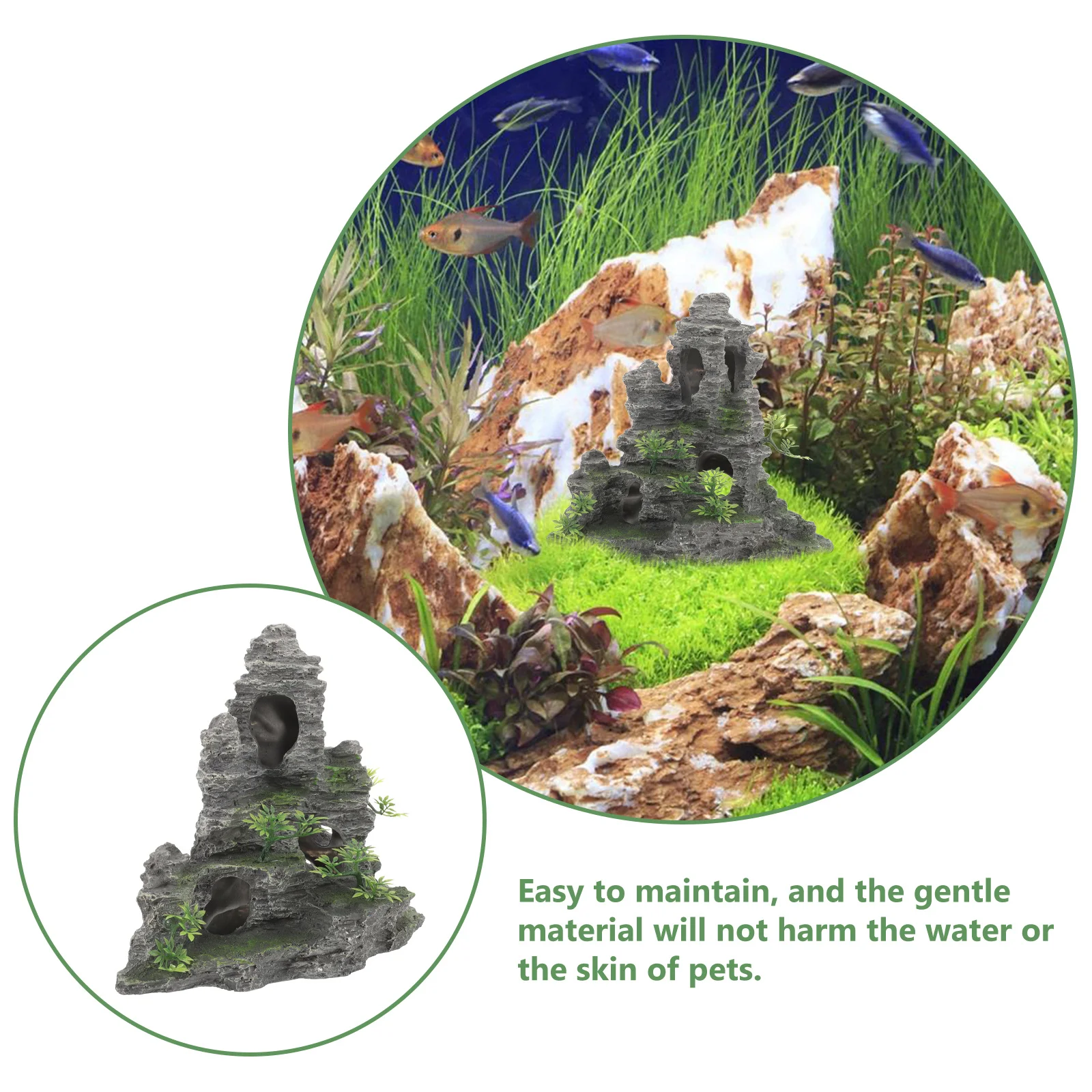 Fish Tank Small Mountain Resin Aquarium Rockery Decoration Simulation Landscape Fish Shelter Aquarium Decor Rockery Decor
Fish Tank Small Mountain Resin Aquarium Rockery Decoration Simulation Landscape Fish Shelter Aquarium Decor Rockery Decor