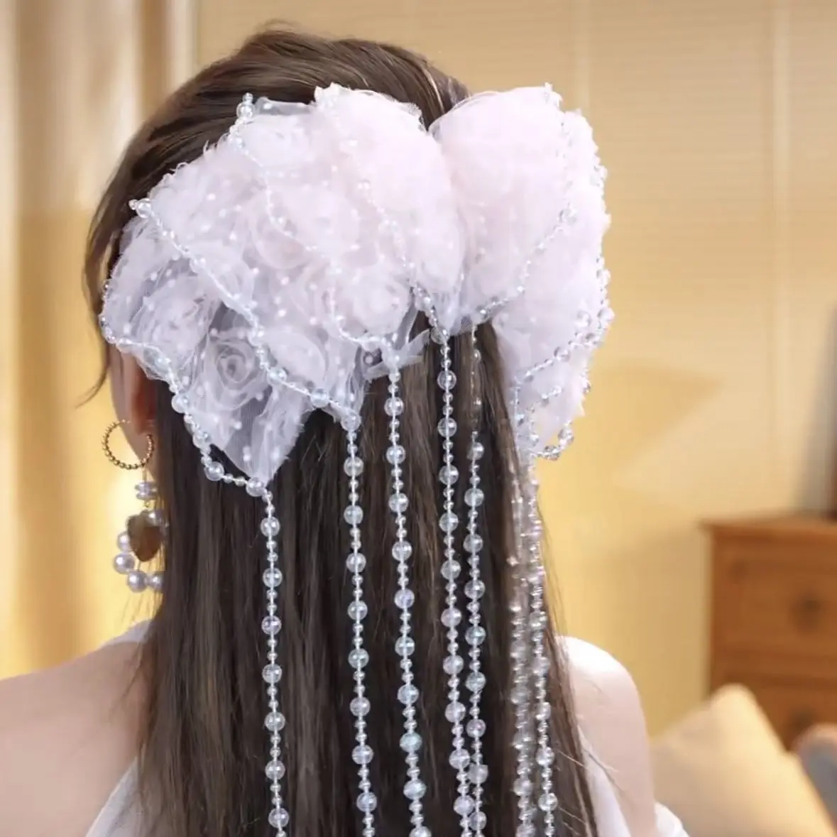 BowFour Seasons Tassel Float Retro Headwear Little GirlVintage Hairclip Western Style Girl's Hair Accessories
BowFour Seasons Tassel Float Retro Headwear Little GirlVintage Hairclip Western Style Girl's Hair Accessories