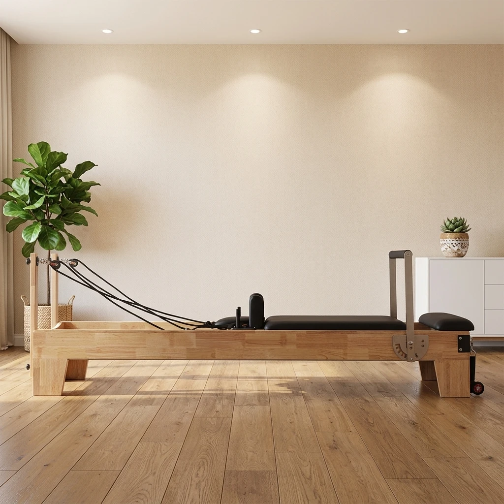 Economy Style Wooden Pilates Reformer Multi-Functional Durable Health Equipment for Pilates Studio and Fitness Venues
Economy Style Wooden Pilates Reformer Multi-Functional Durable Health Equipment for Pilates Studio and Fitness Venues