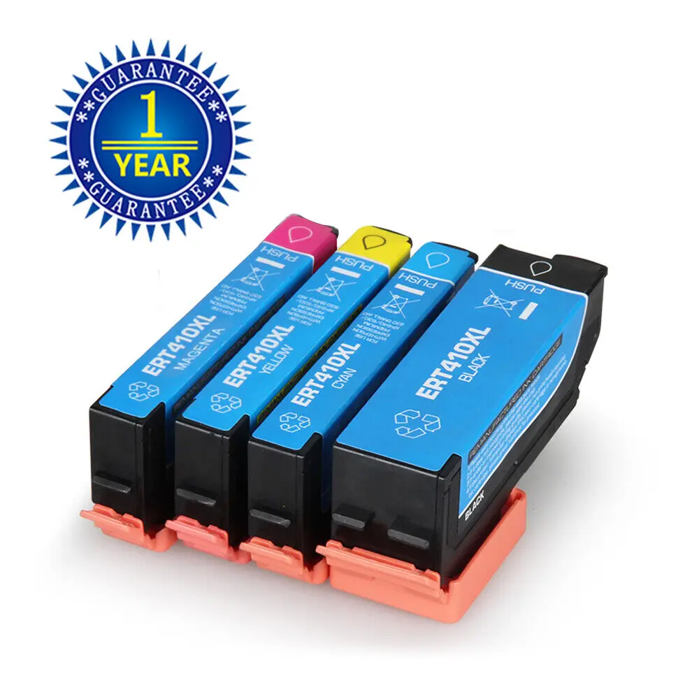 4pk 410XL T410XL Ink Cartridge for Epsonn Expression XP-630 XP-640 XP-830 XP-530
4pk 410XL T410XL Ink Cartridge for Epsonn Expression XP-630 XP-640 XP-830 XP-530