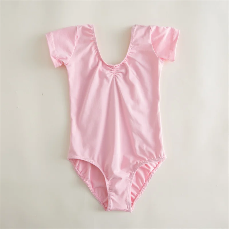 High Quality Cheap Dance Practice Wear Cotton Spandex White Black Pink Kids Girls Children Short Sleeves Ballet Leotards
High Quality Cheap Dance Practice Wear Cotton Spandex White Black Pink Kids Girls Children Short Sleeves Ballet Leotards