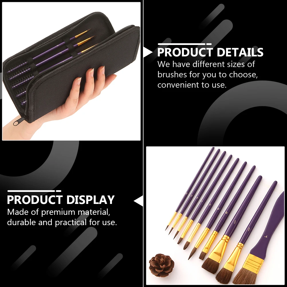 1 set Premium Natural Oil Brush Board Set Watercolor Paint Brushes Horse Hair Stencils Crafts Home Decor Durable Wooden Bristle
1 set Premium Natural Oil Brush Board Set Watercolor Paint Brushes Horse Hair Stencils Crafts Home Decor Durable Wooden Bristle