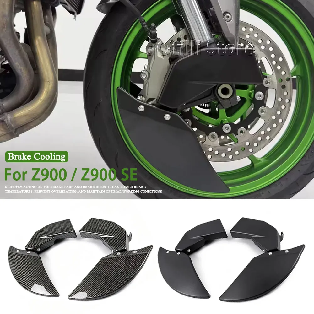 New Motorcycle Accessories For Kawasaki Z900 SE Z 900 z900 2025 2026 Brake Caliper Disk Cooler Air Cooling Duct Side Cover
New Motorcycle Accessories For Kawasaki Z900 SE Z 900 z900 2025 2026 Brake Caliper Disk Cooler Air Cooling Duct Side Cover