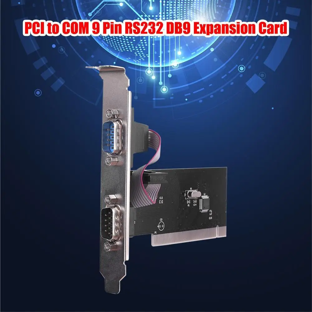 Expansion Card Industrial Control PCI to Serial Port COM 9 Pin RS232 DB9 Card for Windows Linux Accessories
Expansion Card Industrial Control PCI to Serial Port COM 9 Pin RS232 DB9 Card for Windows Linux Accessories