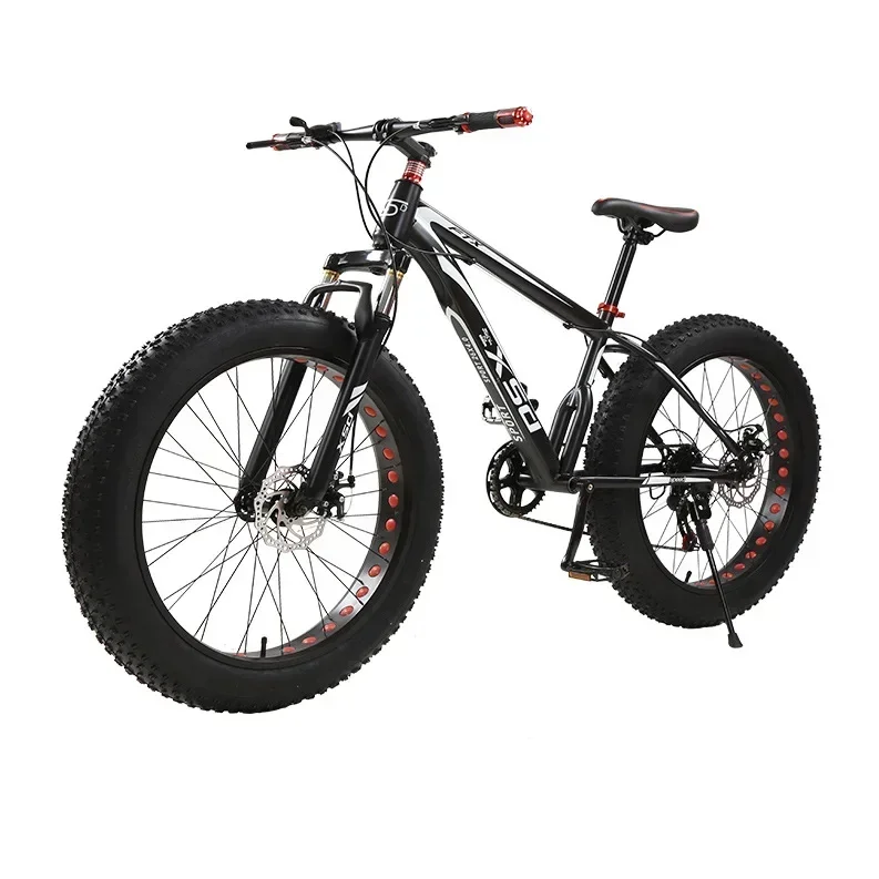High quality For 26 Inch Variable Speed Beach Snow Bike Shock Sorption Disc Brake Mountain Widened Tire Bicycle Fatbike
High quality For 26 Inch Variable Speed Beach Snow Bike Shock Sorption Disc Brake Mountain Widened Tire Bicycle Fatbike