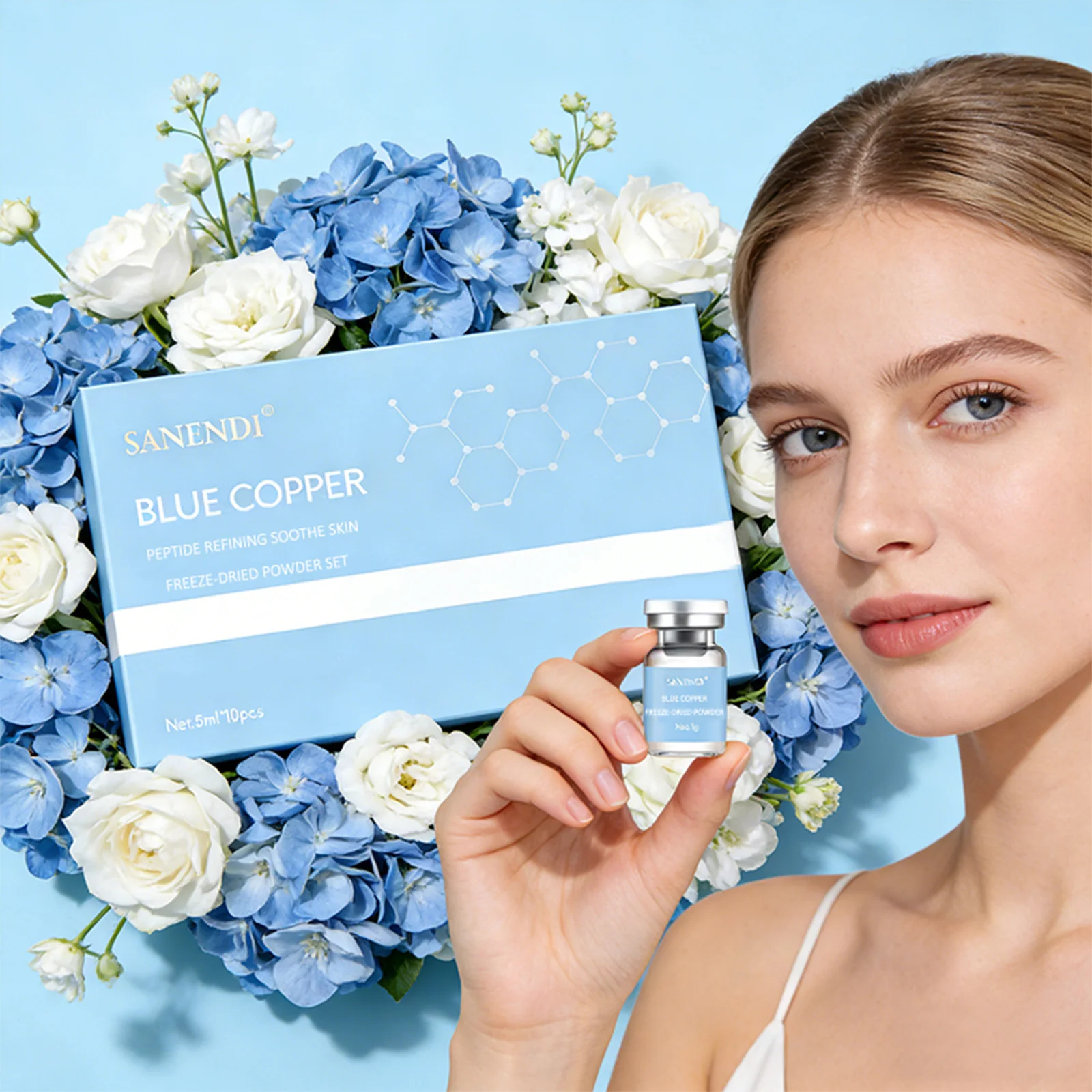 Набор для домашнего ухода за кожей с пептидом синей меди: глубокое увлажнение, антивозрастной эффект, успокаивающий уход за лицом
Набор для домашнего ухода за кожей с пептидом синей меди: глубокое увлажнение, антивозрастной эффект, успокаивающий уход за лицом