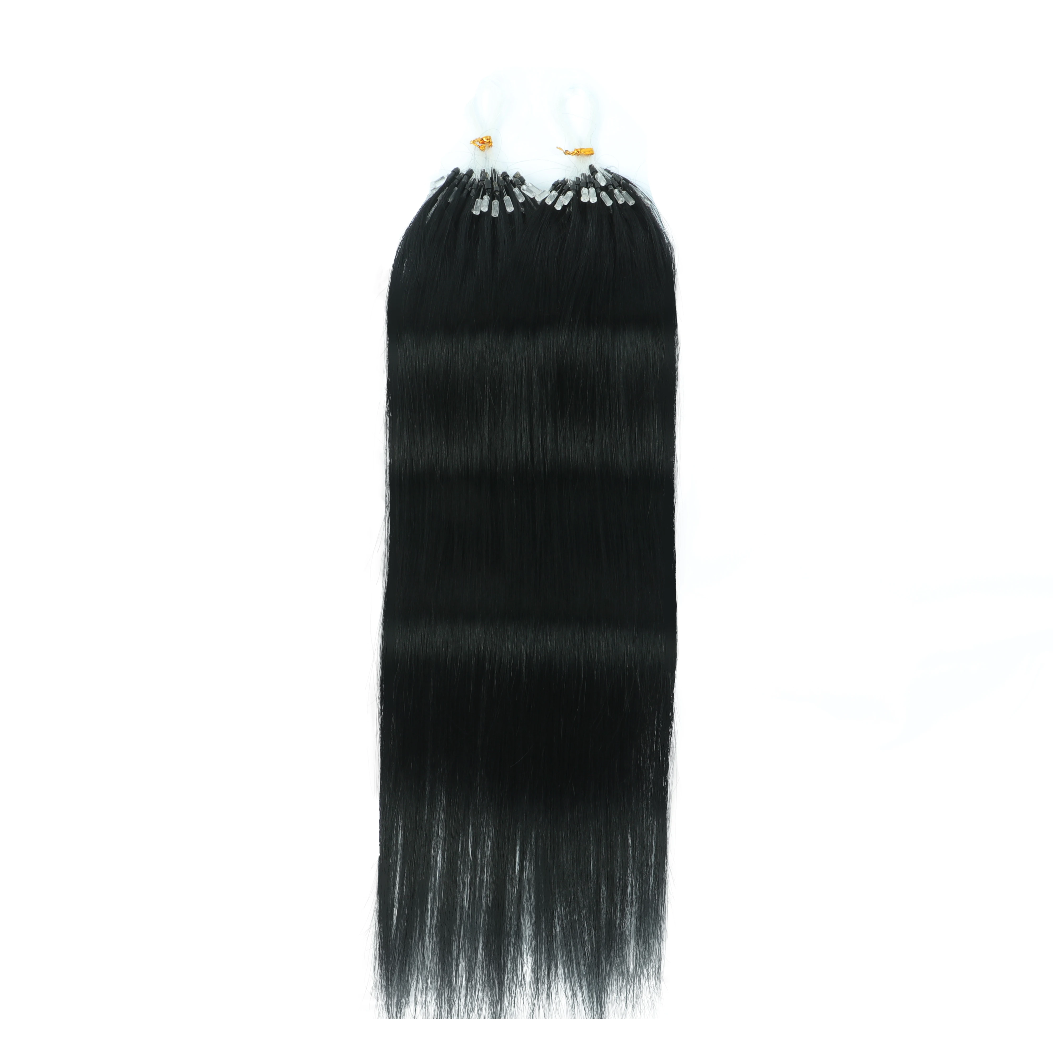 Natural Straight Keratin Fishing Line Loop Micro Ring Human Hair Fusion Extensions Machine Remy 12-24inch
Natural Straight Keratin Fishing Line Loop Micro Ring Human Hair Fusion Extensions Machine Remy 12-24inch