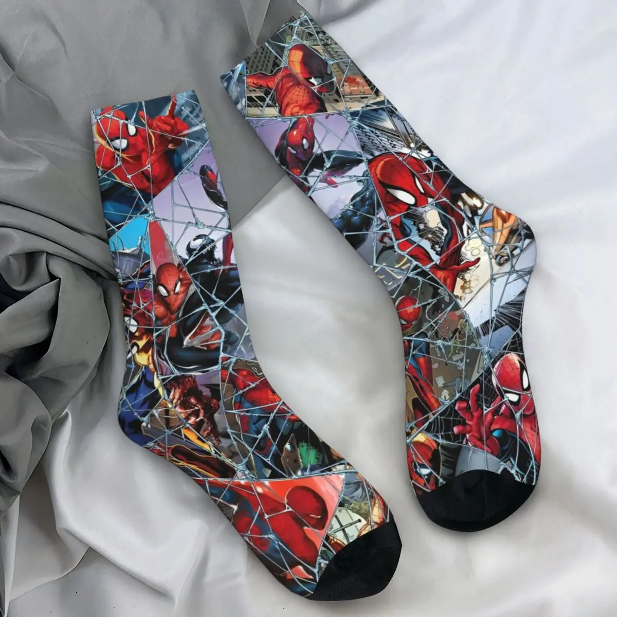 Носки «Человек-паук Marvel», зимние чулки, корейские мужские удобные носки, дизайнерские спортивные противоскользящие носки для бега
Носки «Человек-паук Marvel», зимние чулки, корейские мужские удобные носки, дизайнерские спортивные противоскользящие носки для бега