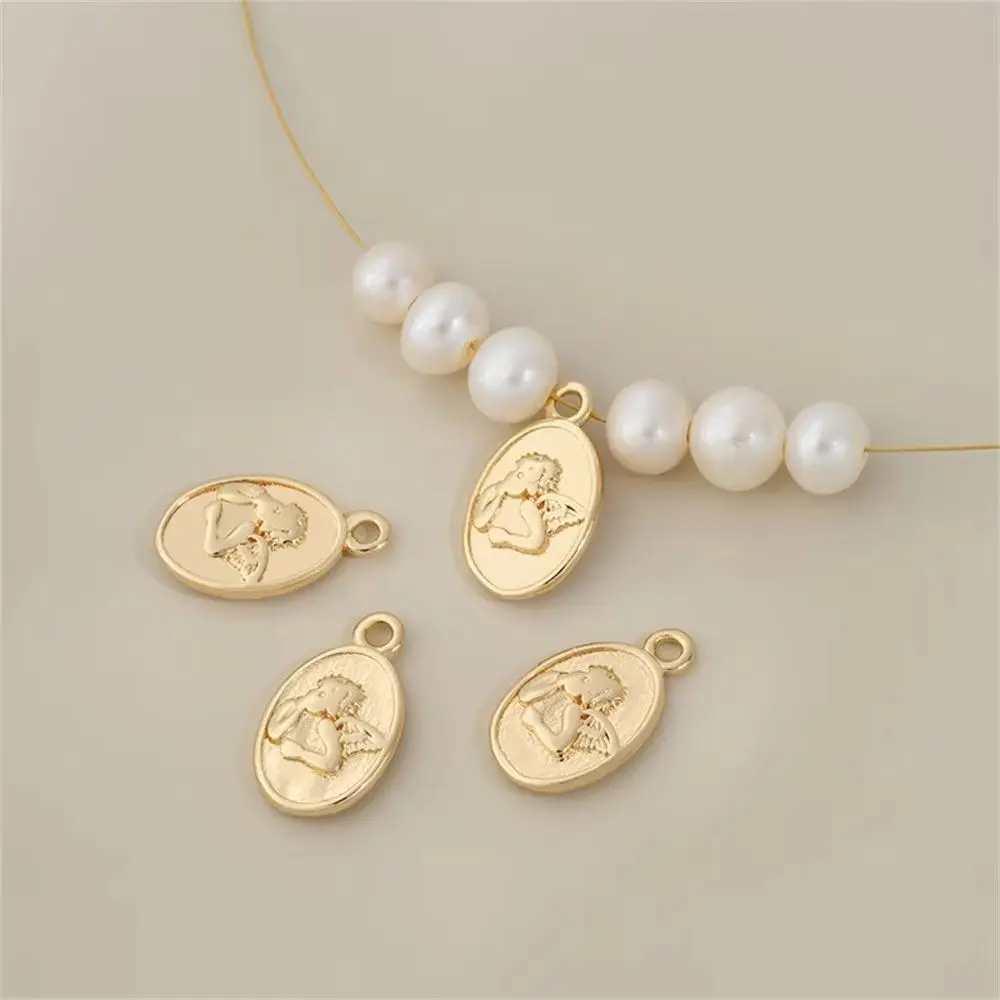1pcs 14K Gold-plated French Retro Oval Pendant, Handcrafted Diy Bracelet, Necklace, Accessory, Pendant and Material Package
1pcs 14K Gold-plated French Retro Oval Pendant, Handcrafted Diy Bracelet, Necklace, Accessory, Pendant and Material Package