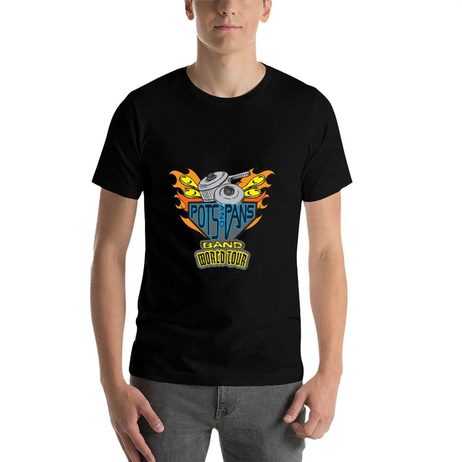 POTS & PANS BAND T-Shirt man t shirts graphic man graphic t shirt T-Shirt
POTS & PANS BAND T-Shirt man t shirts graphic man graphic t shirt T-Shirt