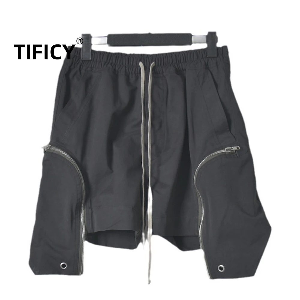 New Men's RICK RO Fashion Dark Style Youth Beach Personality Elastic Waist Work Shorts Normal Crotch Zipper Casual Loose Shorts
New Men's RICK RO Fashion Dark Style Youth Beach Personality Elastic Waist Work Shorts Normal Crotch Zipper Casual Loose Shorts