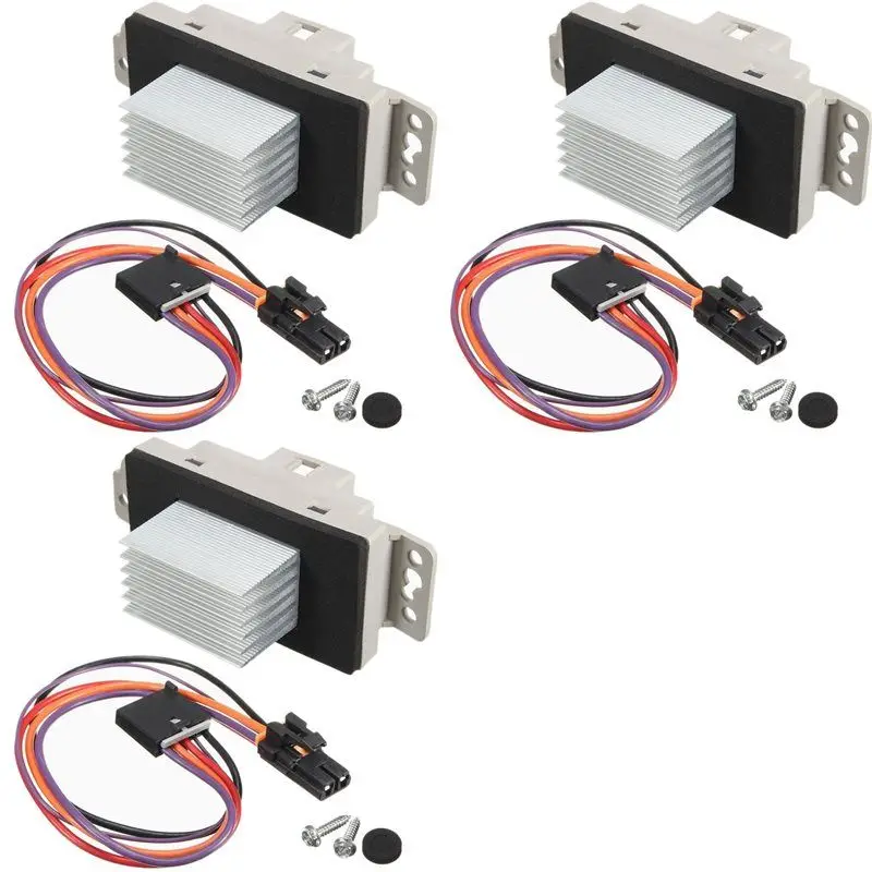 M50K-3X Heater Blower Motor Resistor ATC For Buick Silverado GMC Sierra 19329838
M50K-3X Heater Blower Motor Resistor ATC For Buick Silverado GMC Sierra 19329838