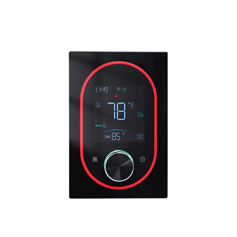 Smart Modern Room Thermostat with Flexible WiFi Knob for Baseboard Heaters
Smart Modern Room Thermostat with Flexible WiFi Knob for Baseboard Heaters