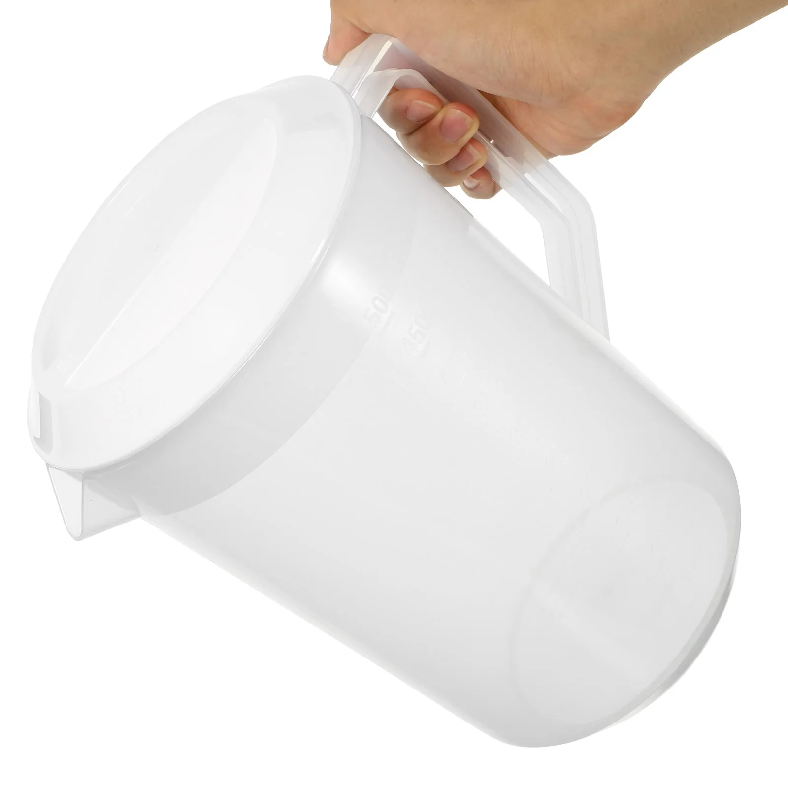 Cold Water Pitcher Plastic Kettle Iced Tea Coffee Juice Pot Measuring Scale Hot Beverage Large Capacity Lightweight Home
Cold Water Pitcher Plastic Kettle Iced Tea Coffee Juice Pot Measuring Scale Hot Beverage Large Capacity Lightweight Home