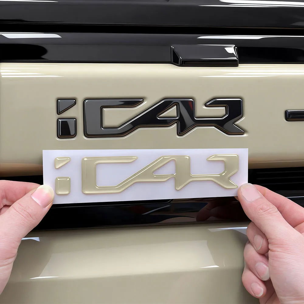 Front And Rear Car Logo Adhesive Stickers Automotive Modification Parts For Chery iCAR V27 Steering Wheel Decorative Sticker
Front And Rear Car Logo Adhesive Stickers Automotive Modification Parts For Chery iCAR V27 Steering Wheel Decorative Sticker