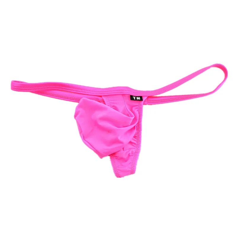 Men's Nylon Thong Tight Sexy Bulge Pouch Smooth Breathable Elastic Low-rise T-back Underwear
Men's Nylon Thong Tight Sexy Bulge Pouch Smooth Breathable Elastic Low-rise T-back Underwear