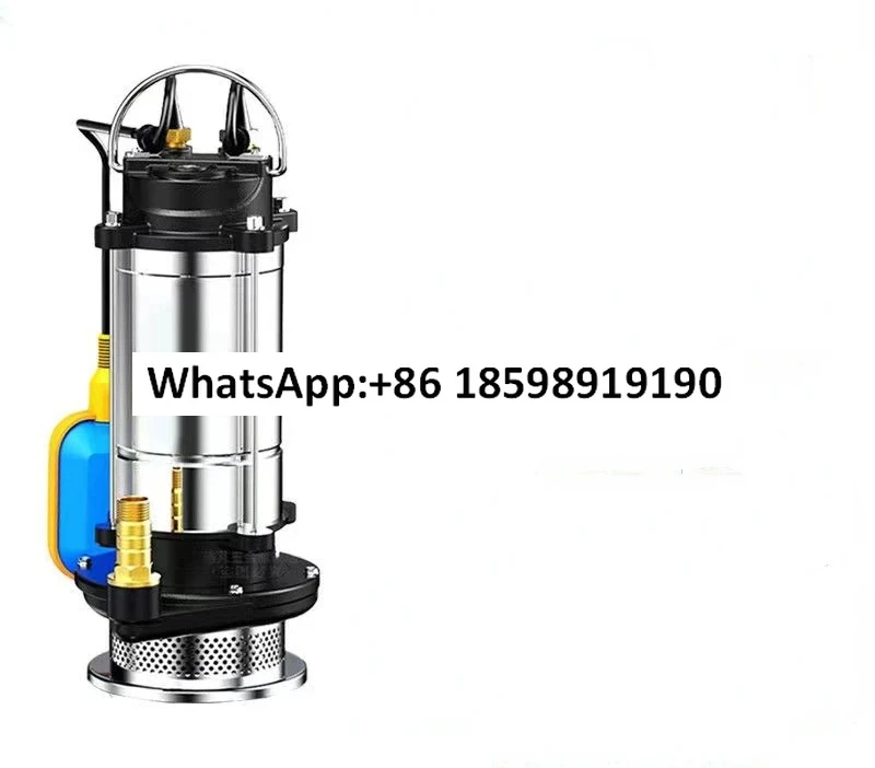 220V Float Type Stainless Steel Submersible Pump Agricultural Sewage Pump Household Agricultural Car Wash Sump Pump
220V Float Type Stainless Steel Submersible Pump Agricultural Sewage Pump Household Agricultural Car Wash Sump Pump