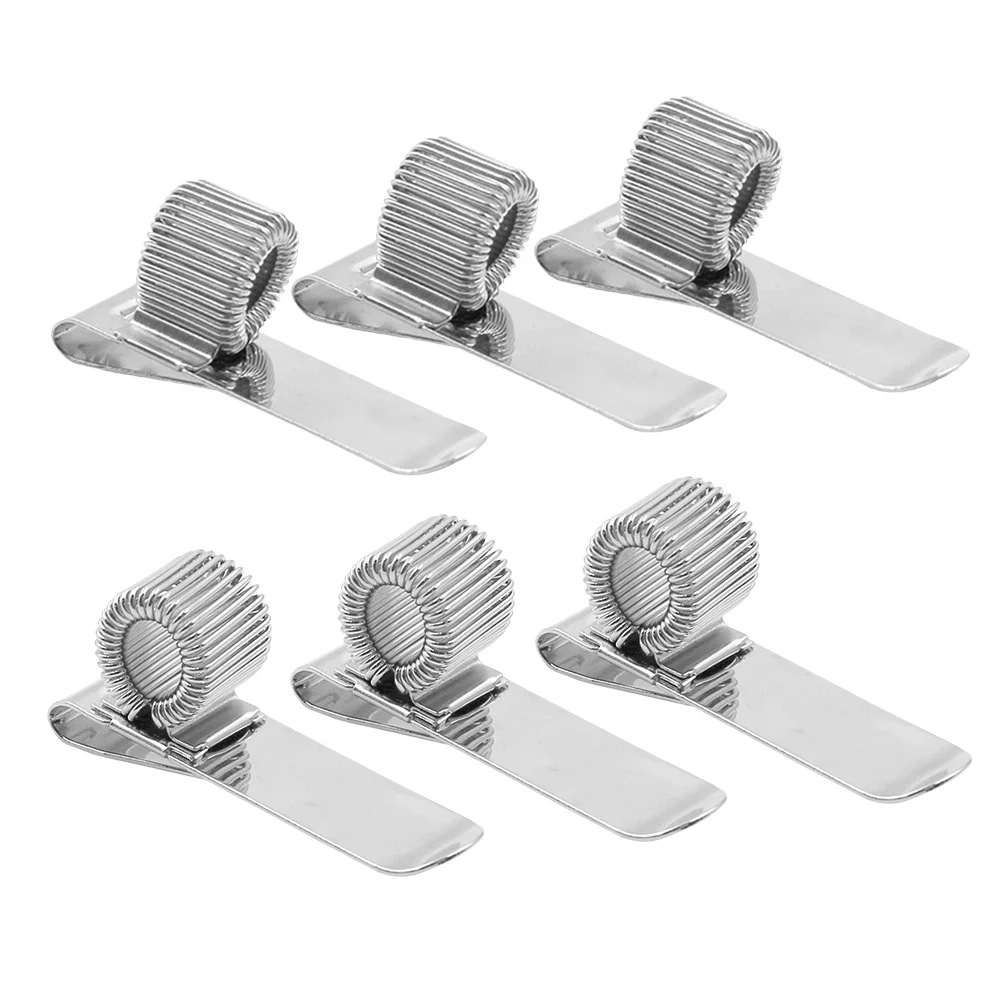 6pcs Metal Pen Clip Nickel-Plated Manganese Steel Compact Pencil Holder For Books Desks Clipboards Notebook Pen Holder Desk
6pcs Metal Pen Clip Nickel-Plated Manganese Steel Compact Pencil Holder For Books Desks Clipboards Notebook Pen Holder Desk