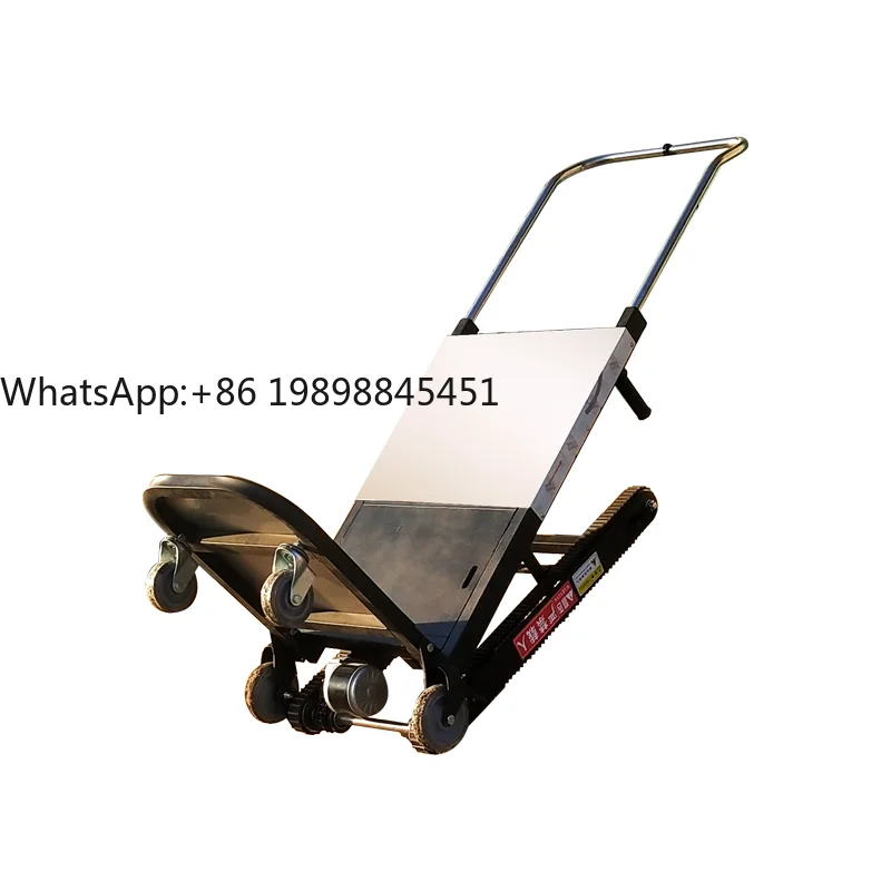 Electric Steel Stair Climber Climbing Trolley Self Lifting Crawler Type Four-Wheel Folded Structure Hand Cart Tools
Electric Steel Stair Climber Climbing Trolley Self Lifting Crawler Type Four-Wheel Folded Structure Hand Cart Tools