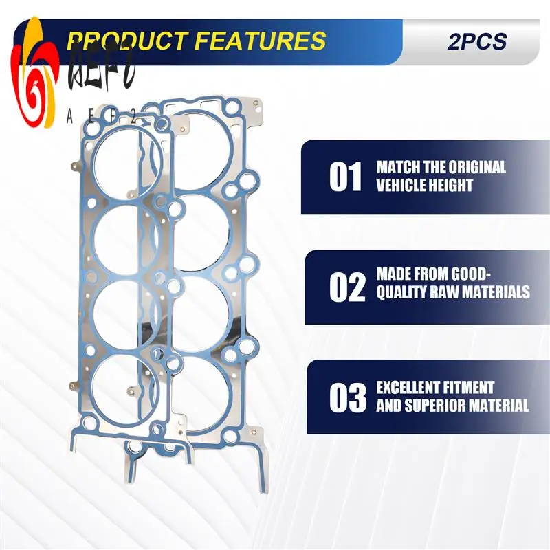 AEF2-Cylinder Head Gasket Left & Right For Ford Expedition Explorer F150 F350 4.6L 5.4L 2004-2014 7L3Z6051A, 7L3Z6051B
AEF2-Cylinder Head Gasket Left & Right For Ford Expedition Explorer F150 F350 4.6L 5.4L 2004-2014 7L3Z6051A, 7L3Z6051B