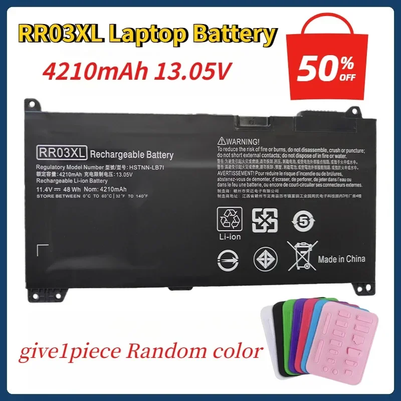 RR03XL Аккумулятор для ноутбука HP ProBook 440 450 430 455 470 G4 G5 ZHAN 66 Pro G1 HSTNN-PB6W HSTNN-UB7C HSTNN-LB71 HSN-Q01C
RR03XL Аккумулятор для ноутбука HP ProBook 440 450 430 455 470 G4 G5 ZHAN 66 Pro G1 HSTNN-PB6W HSTNN-UB7C HSTNN-LB71 HSN-Q01C